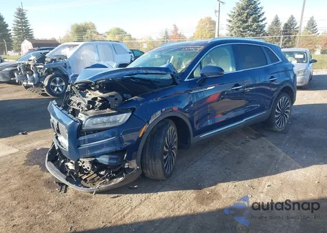 2019 Lincoln Nautilus Black Label z USA, uszkodzony, nr VIN 2LMPJ9JP2KBL46273